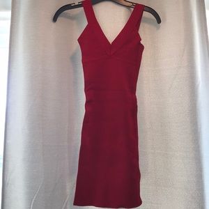 BCBG maxazria Red mini dress